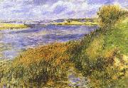 Pierre Renoir Banks of the Seine at Champrosay oil painting on canvas